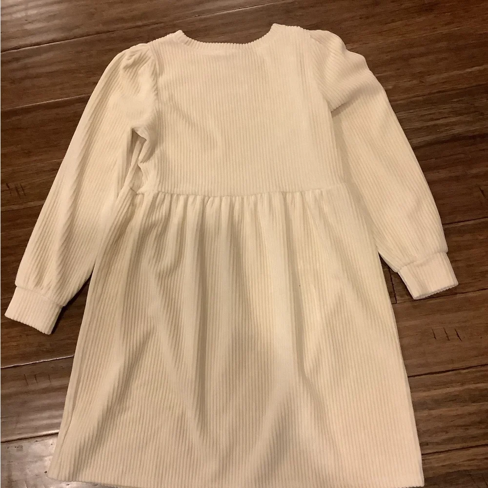 Cream Ribbed Top - Picture 3 of 5